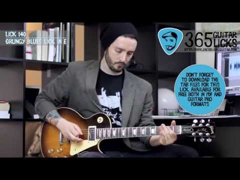 Lick 140/365 - Grungy Blues Lick in E | 365 Guitar Licks Project