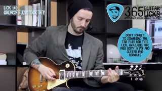 Lick 140/365 - Grungy Blues Lick in E | 365 Guitar Licks Project