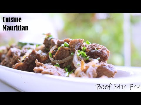Episode 161| Mauritian Beef Stir Fry | La Viande Frire| Cuisine Mauritian|