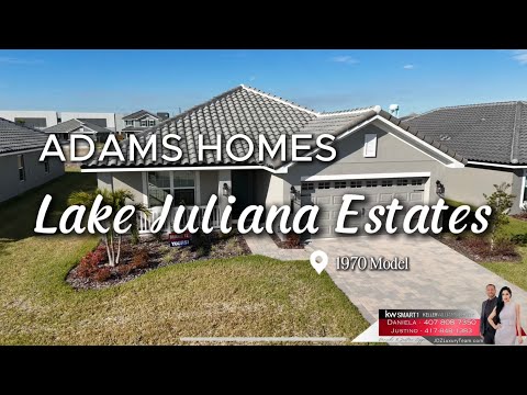 Tour the 1970 Model at Adams Homes in Lake Juliana Estates
