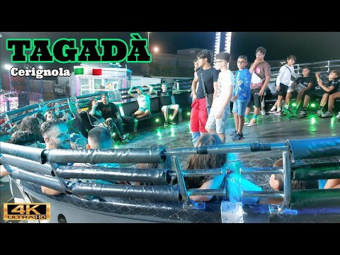 TAGADÀ Giostre 2024 🇮🇹 Lunapark 4k   Cerignola