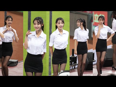 [4k60p] 230907 嘎琳 (Galin)｜25 分鐘黑絲超辣版｜Cheerleader fancam Rakuten Girls #樂天女孩 #上班族趴 #チアリーダー #オフィスレディ