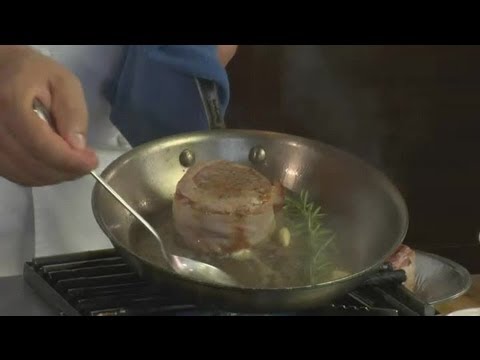 How to Make Bacon-Wrapped Steaks : Surf & Turf