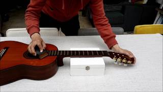 Video thumbnail for Classical Guitar Yamaha G245S setup (nut and saddle hight adjustment and fretboard maintenance) by 24.7 - 4all