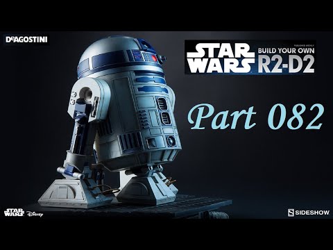 Deagostini Star Wars Bau deinen R2-D2 Part 82 - Weitere Fächer und Sensoren für das Front-Panel!