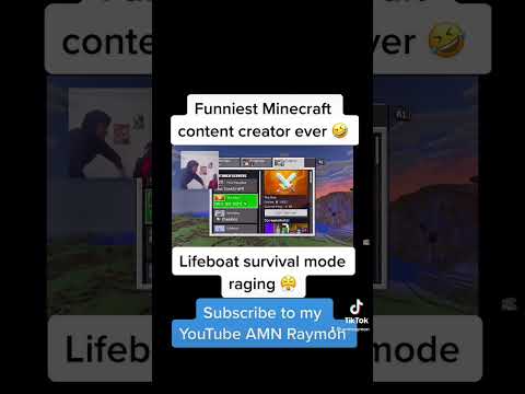 AMN Raymon the best streamer Minecraft community? Lifeboat survival mode get this viral #shorts