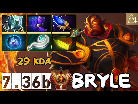 Chain Gang Ember Spirit Mid | 29 KDA | Bryle | 7.36b | Immortal Dota 2 Pro Plays