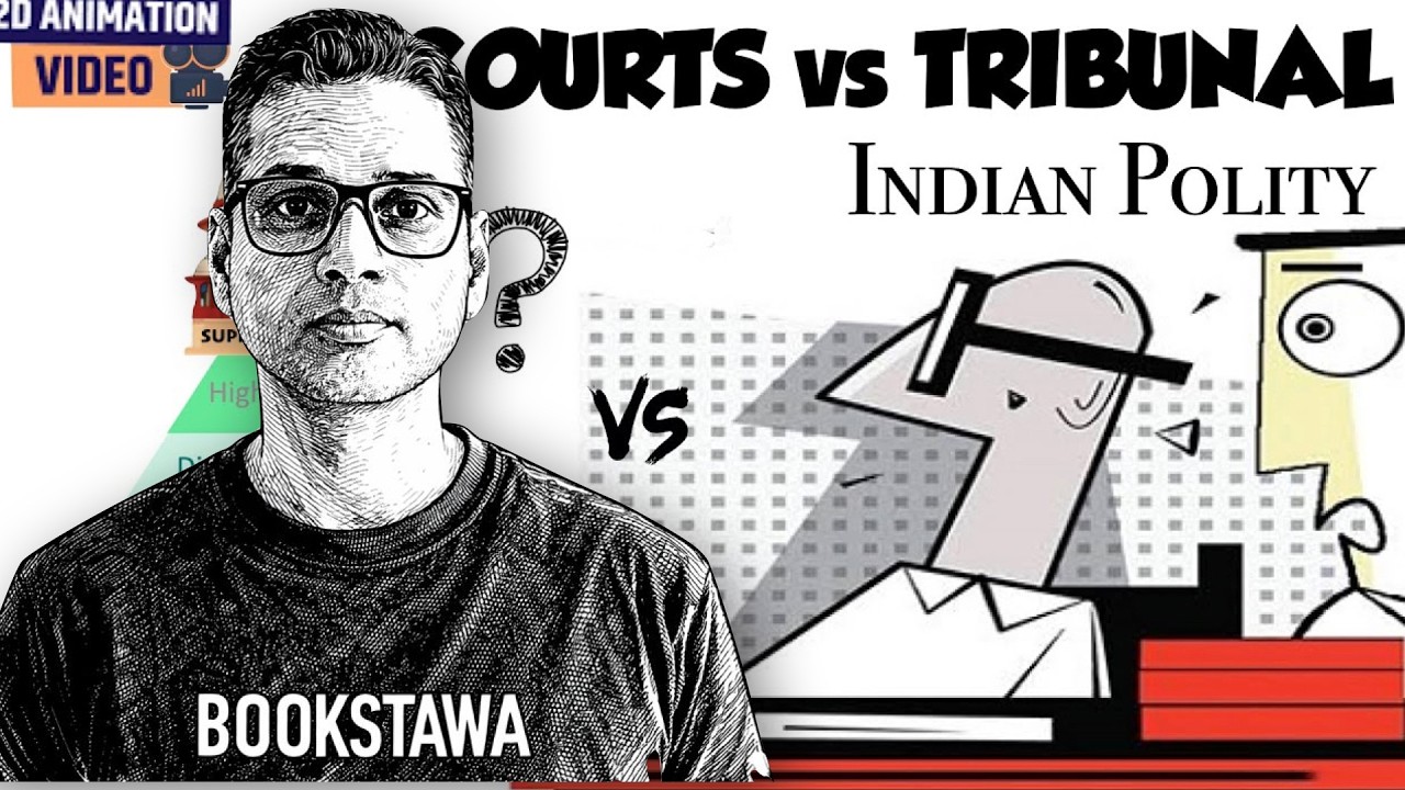 Video tutorial explaining Tribunals under Article 323 A and Article 323 B
