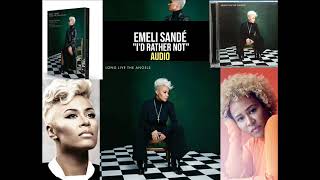 UNA VOZ EXTRAORDINARIA: Emeli Sandé - I&#39;d Rather Not