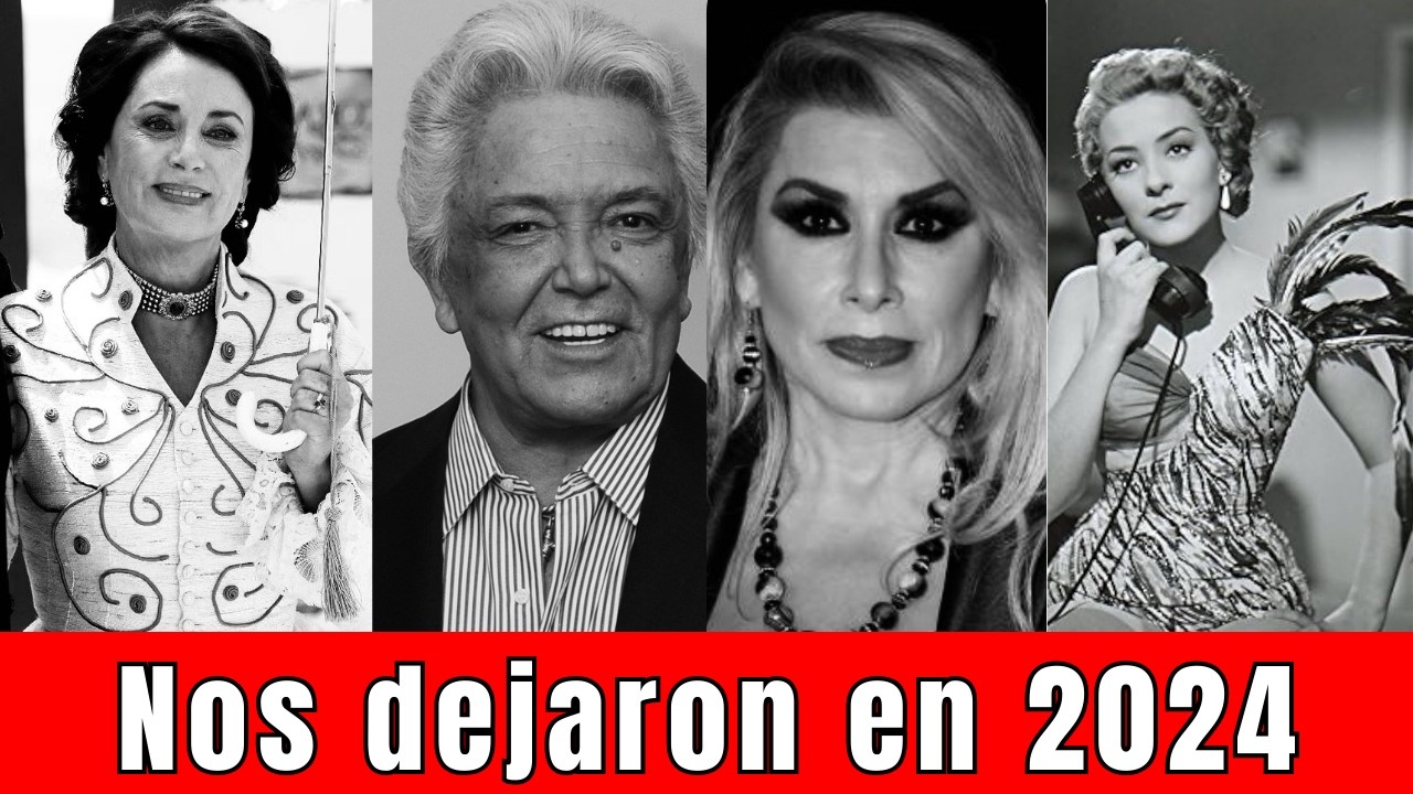 43 Famosos Fallecidos en 2024 y Que a lo mejor no Sabias 😱