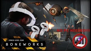 How to get BoneWorks on Quest 2 (NO PC!)
