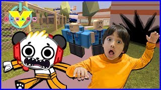 VTubers Ryan Vs. Combo Panda Let's Play Jailbreak Ep 3 GET AWAY DRIVER