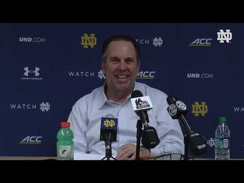 @NDMBB | Mike Brey Post-Game Press Conference vs. Boston College (2019)