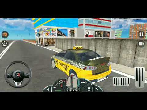 CITY TAXI DRIVER CAR SIMULATOR 😎 Pick Up The Passengers 😈New Taxi Add - Simulator Game -Android Game