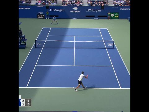 Novak Djokokic with a ridiculous lob winner 🤯 #shorts