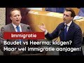 Baudet vs Heerma (CDA): klagen over tekorten woningmarkt, maar wel immigratie steunen!