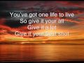 Lou Rawls - One Life To Live with Lyrics