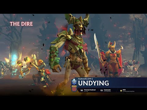 Undying Off Lane SPAM This HERO to RANK UP FAST INCREDIBLE OFFLANE no one can stop him dota2