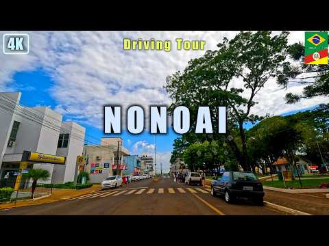 Explorando Nonoai (RS) | Driving Tour | 4K