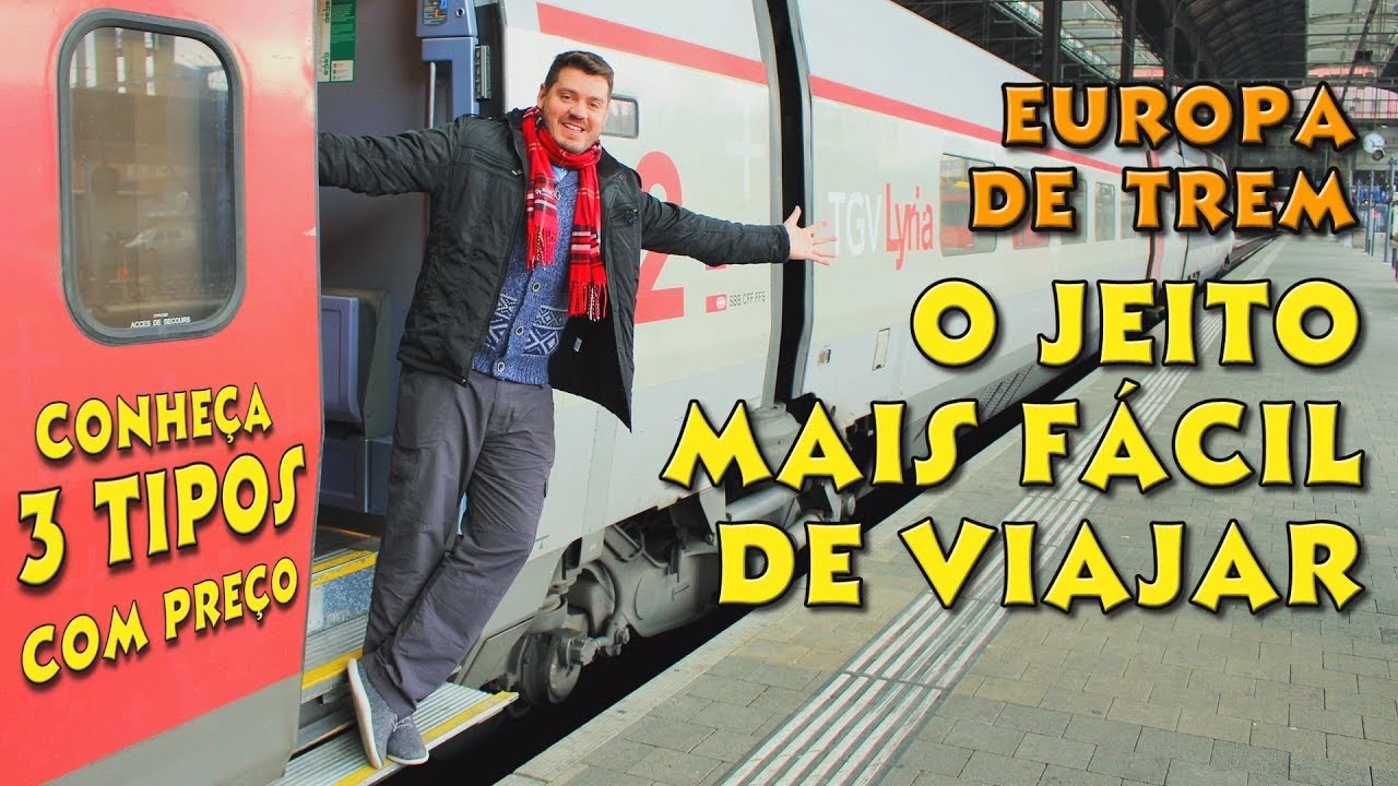 QUANTO CUSTA E COMO É VIAJAR DE TREM NA EUROPA E ATRAVESSAR A FRONTEIRA ENTRE VÁRIOS PAÍSES | VPC