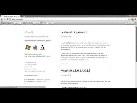 comment installer mcedit