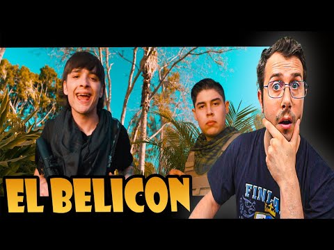 Italiano reacciona a El Belicon - Peso Pluma & Raúl Vega