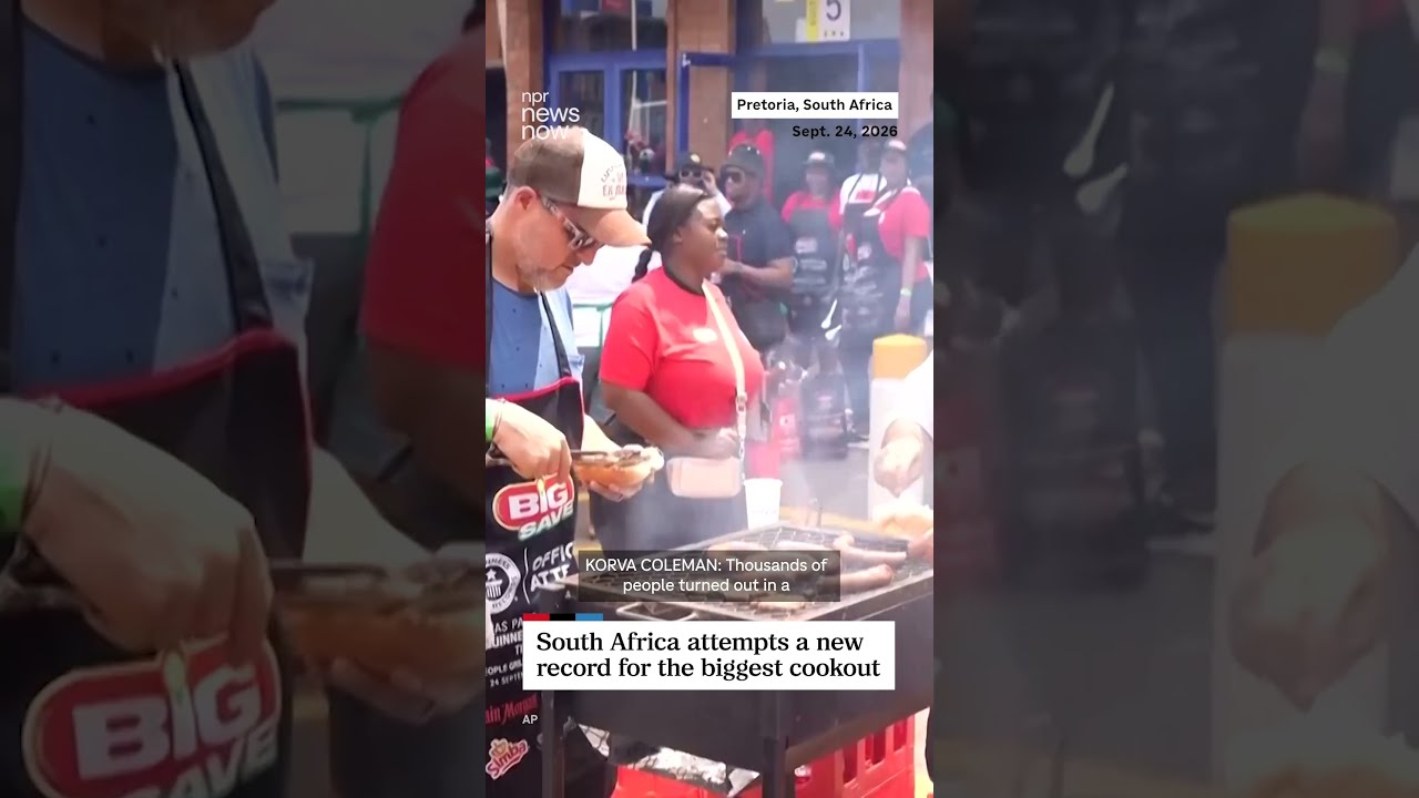 Video: Thousands in Pretoria attempt Guinness record for largest simultaneous braai