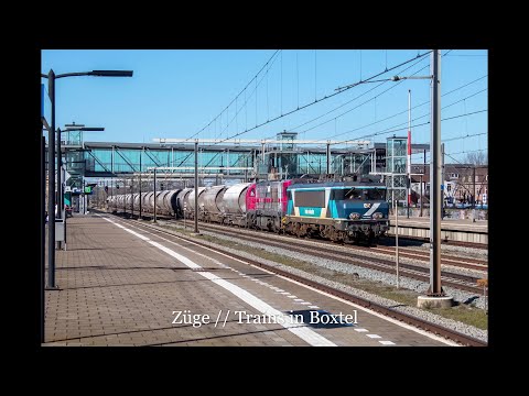 (4K) Züge // Trains in Boxtel 27-02-2022