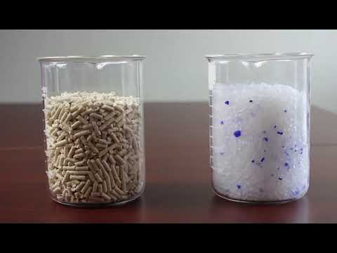 Comparison Of Tofu Cat Litter And Crystal Cat Litter