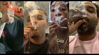 MGK, Jim Jones, Wiz Khalifa, G-Herbo, Snoop Dogg, Lil Duval, Trippie Red, Kush Up Challenge!