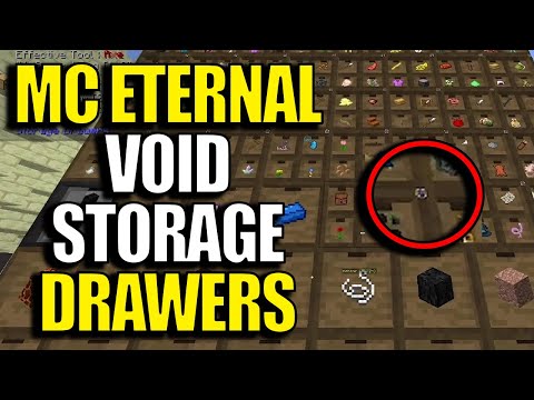 Minecraft MC Eternal Modpack Chapter 2 Ep 49 - Void Storage Drawers