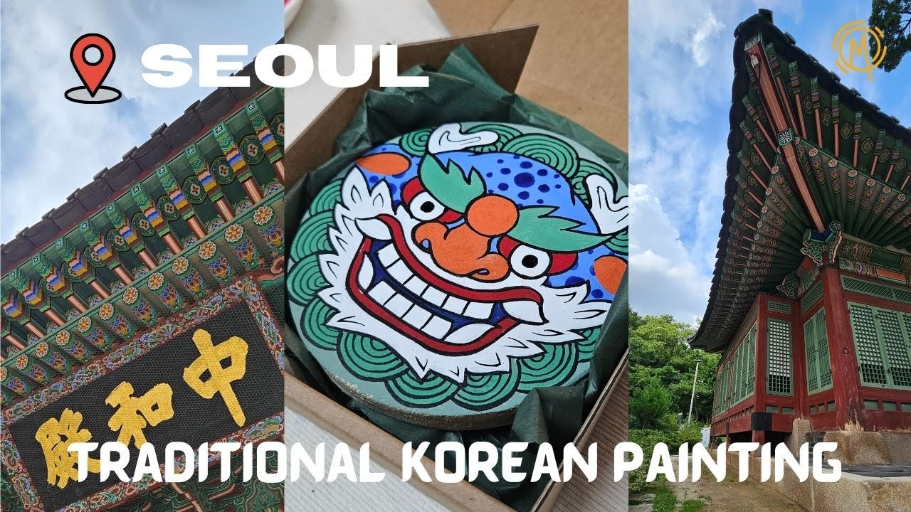 Dancheong Workshop Seoul — Korean Traditional Painting