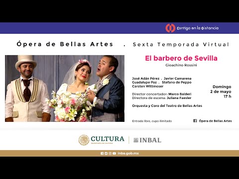 El barbero de Sevilla, de Gioachino Rossini / Compañía Nacional de Ópera / INBAL / México