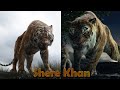 The Jungle Book Vs Mowgli CGI Animals