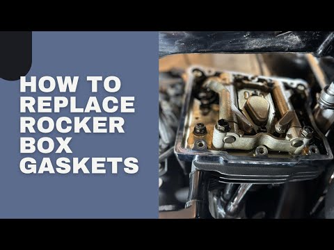 How To Replace Rocker Box Gaskets On A Harley Davidson Street Glide