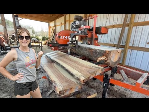 BEAUTIFUL Logs, GOOD Friends, & STUNNING Grain Reveals