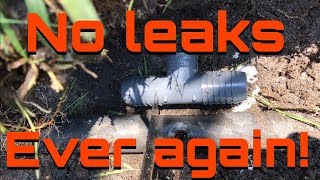 How To Fix Leaking Sprinkler Head Leaking From Bottom
