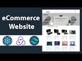 ECommerce Website In React JS And Tailwind CSS