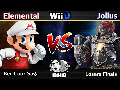 BWSmash Ben Cook Saga - Losers Finals - Elemental (Mario, Ganondorf) VS Jollus (Ganondorf)
