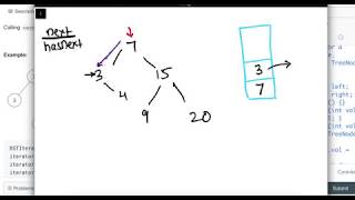 YouTube video 'Binary Search Tree Iterator (Leetcode #173)'