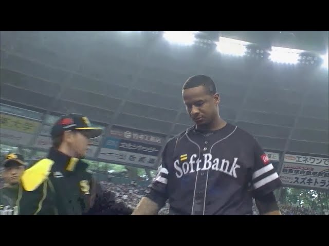 【7回裏】 胴上げ阻止へ!! ホークス・ミランダ 7回1失点の力投!!  2018/9/29 L-H