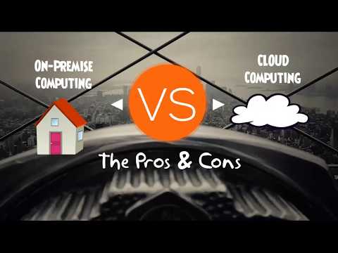 On Premise VS Cloud Computing - Pros and Cons Comparison