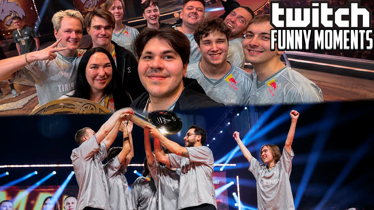Топ Моменты с Twitch | Лучший День в Истории Team Spirit