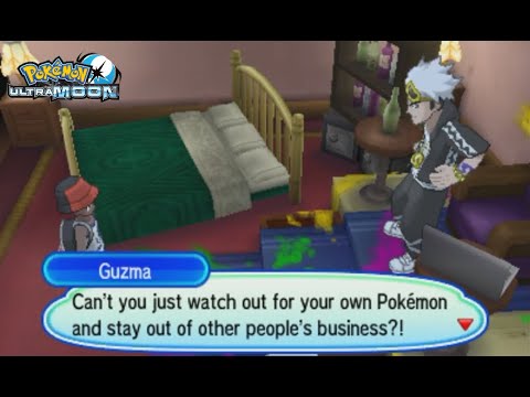 Pokemon Ultra Moon Episode 22 - Invading Team Skulls Hideout