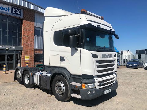 SCANIA R450 *EURO 6* HIGHLINE 6X2 TAG AXLE TRACTOR UNIT 2016 - PX16 KBP