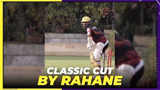 Ajinkya Rahane Cut Shot | Knights In Action | KKR IPL 2022