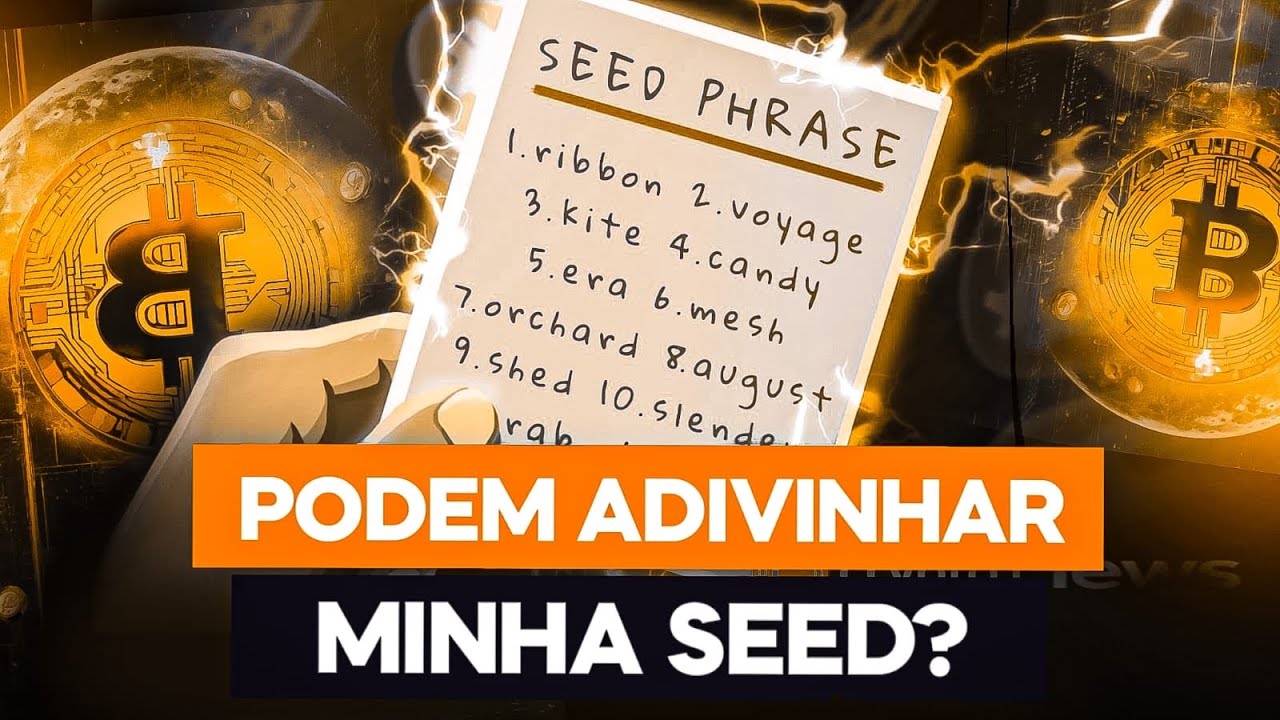 Tem como ADIVINHAR as SEEDS de recuperação e ROUBAR uma carteira Bitcoin? Entenda as chances!