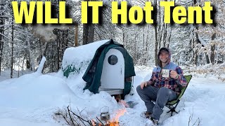 Micro Camper Will IT HOT TENT