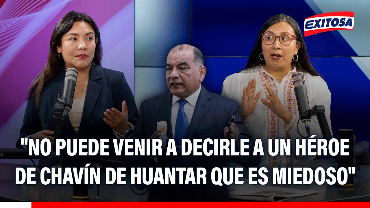 🔴🔵 Diputada Paola Martínez critica a Ruth Luque por incidente con el ministro Astudillo