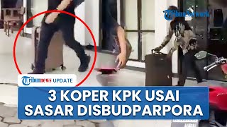 PENAMPAKAN 3 Koper KPK Usai 5 Jam Geledah Disbudparpora Ponorogo, Terkait Proyek Monumen Reog?